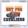 Hot For Cavaliers Car Graphic Instant Download PNG Design