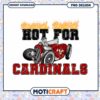 Hot for Cardinals Vintage Car PNG Download Design