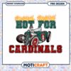 Hot for Cardinals Vintage Car PNG Graphic Download