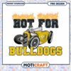 Hot for Bulldogs Vintage Car PNG Design Download