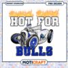 Hot for Bulls Car Design PNG Instant Download Art
