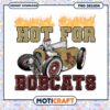 Hot for Bobcats Retro Car PNG Design Instant Download