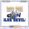 Hot for Blue Devils Vintage Car PNG Design Download