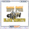 Hot for Black Knights Vintage Car PNG Design Download