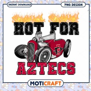 Hot for Aztecs Classic Car PNG Design Download