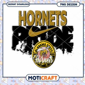 Hornets Pride Alabama State PNG Graphic Design Download