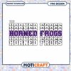 Horned Frogs TCU PNG Design Instant Download Graphic