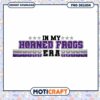 Horned Frogs Era Graphic Design PNG Instant Download