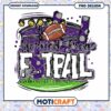 Horned Frogs Football PNG Design for Instant Download