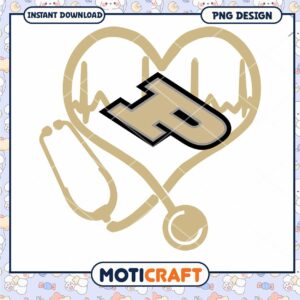Heartbeat Stethoscope PNG Design for Medical Lovers