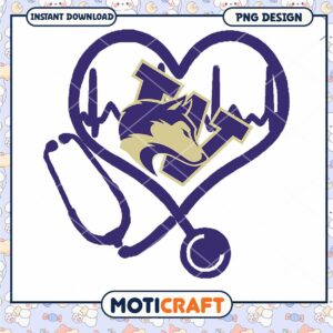 Heart Stethoscope PNG Design for Healthcare Lovers