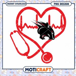 Heart Stethoscope Panther PNG