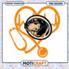 Heart Stethoscope Dog Design PNG Instant Download Image