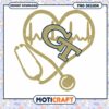 Heart Monitor Stethoscope PNG Design for Download