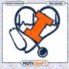 Healthcare Heartbeat Stethoscope PNG Design Download