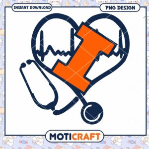 Healthcare Heartbeat Stethoscope PNG Design Download