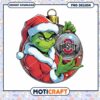 Grinch Santa Ornament PNG Design for Ohio State Fans