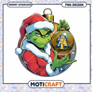 Grinch Holiday PNG Design for Instant Download Decor