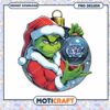Grinch Christmas Ornament PNG Design for Carolina Fans