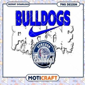Gonzaga Bulldogs Pride PNG Instant Download Design File