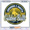 Golden Bulls Johnson C Smith PNG Design Downloadable Art