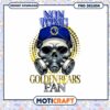 Golden Bears Fan Non Toxic Skull PNG Design Download