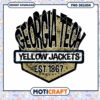 Georgia Tech Yellow Jackets PNG Download Design 1867