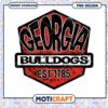 Georgia Bulldogs Vintage Logo Design Instant Download PNG