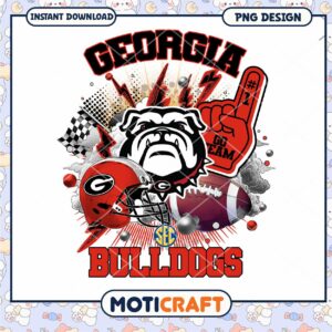 Georgia Bulldogs PNG Design for Sports Fans Download
