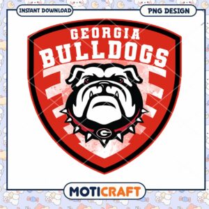 Georgia Bulldogs Logo PNG Instant Download Design File