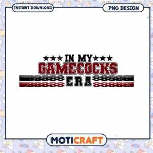 Gamecocks Era Design Instant Download PNG File