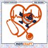 Funny Heartbeat Stethoscope Cartoon PNG Design Download