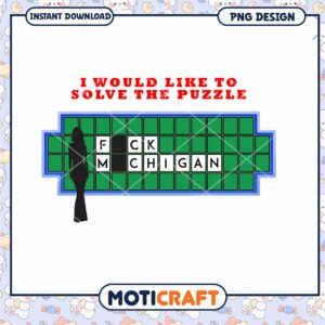 Funny Puzzle Design for Instant Download PNG Image