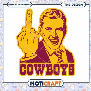 Funny Cowboys Graphic PNG Instant Download Design