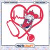 Funny Cowboy Doctor with Heartbeat Stethoscope PNG