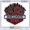 Fresno State Bulldogs Vintage Design Instant Download PNG