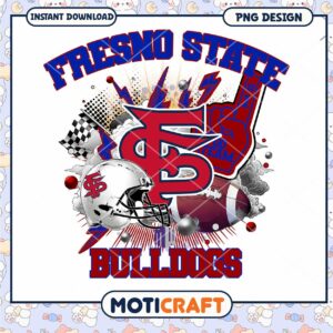 Fresno State Bulldogs PNG Graphic Design Downloadable Art