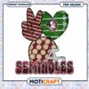 Florida State Seminoles PNG Peace Heart Design Download