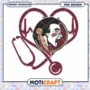 Florida State Heartbeat Stethoscope PNG Design Download