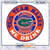 Florida Gators Team Spirit Design Instant Download PNG