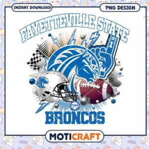 Fayetteville State Broncos PNG Graphic Design Download
