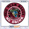Falcons Team Makes Me Drink Design PNG Downloadable Art