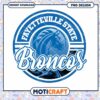 Fayetteville State Broncos PNG Design Instant Download