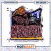 Falcons Basketball PNG Design Instant Download Art