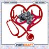Elephant Heartbeat Stethoscope PNG Design Download