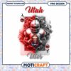 Dynamic Utah Utes Football Art PNG Instant Download