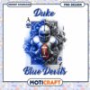 Duke Blue Devils Football PNG Design for Instant Download