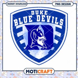 Duke Blue Devils Logo PNG Instant Download Design Asset