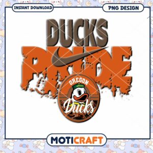 Ducks Pride Oregon PNG Design for Instant Download