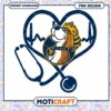 Cute Dog Heartbeat Stethoscope PNG Instant Download Design